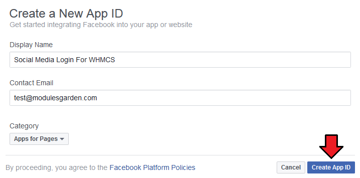 Configuring Sign-In using Facebook - WHMCS Documentation