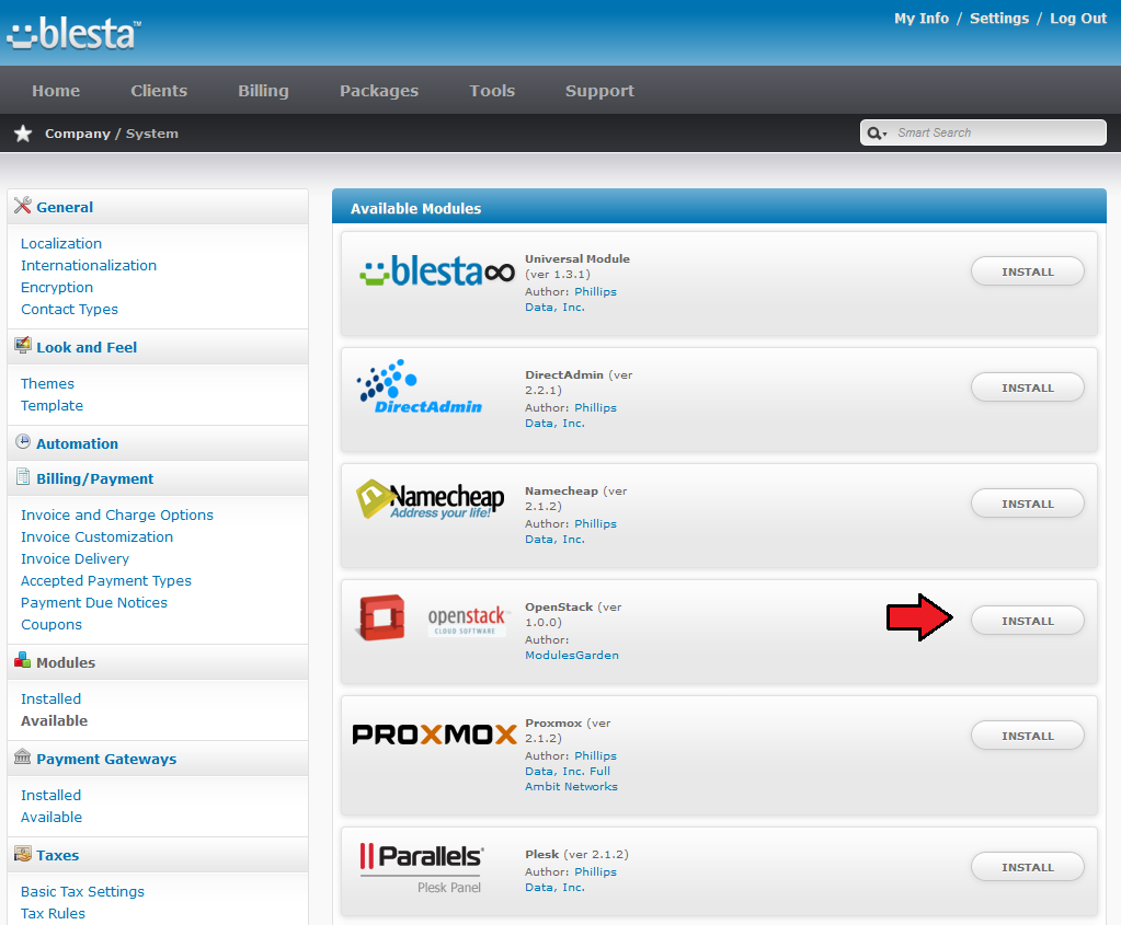 Openstack Vps For Blesta Modulesgarden Wiki