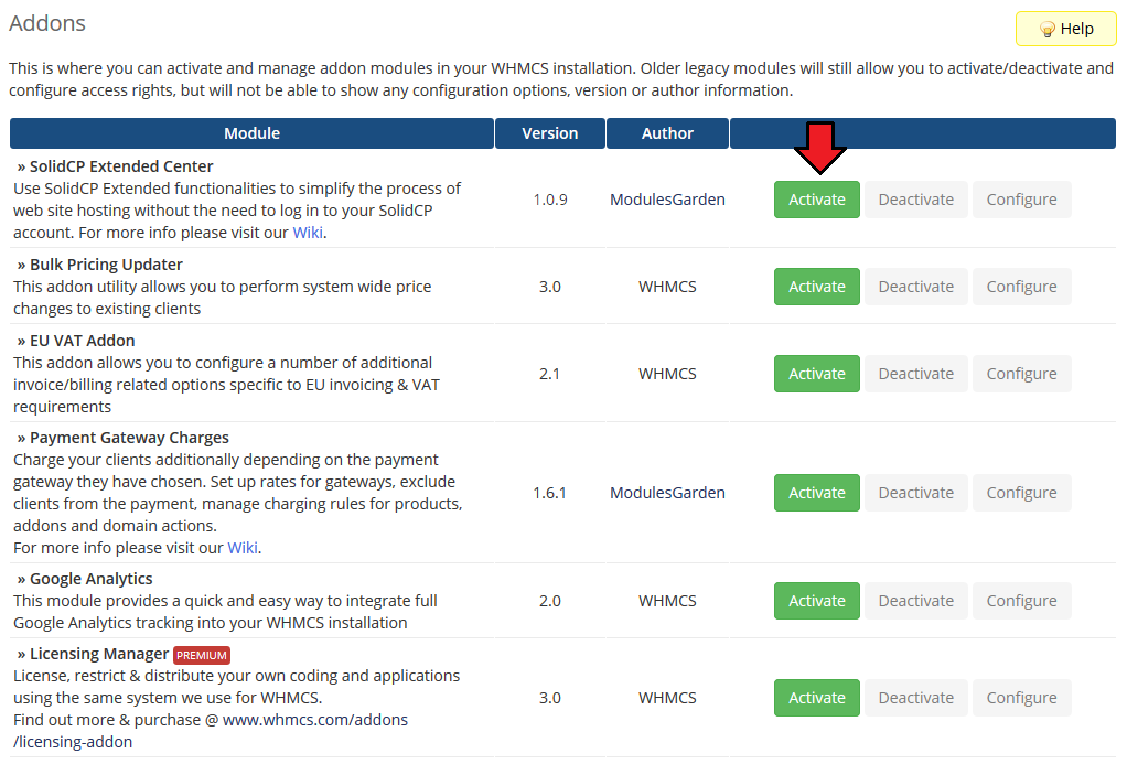 how to install whmcs addons how to install whmcs addons