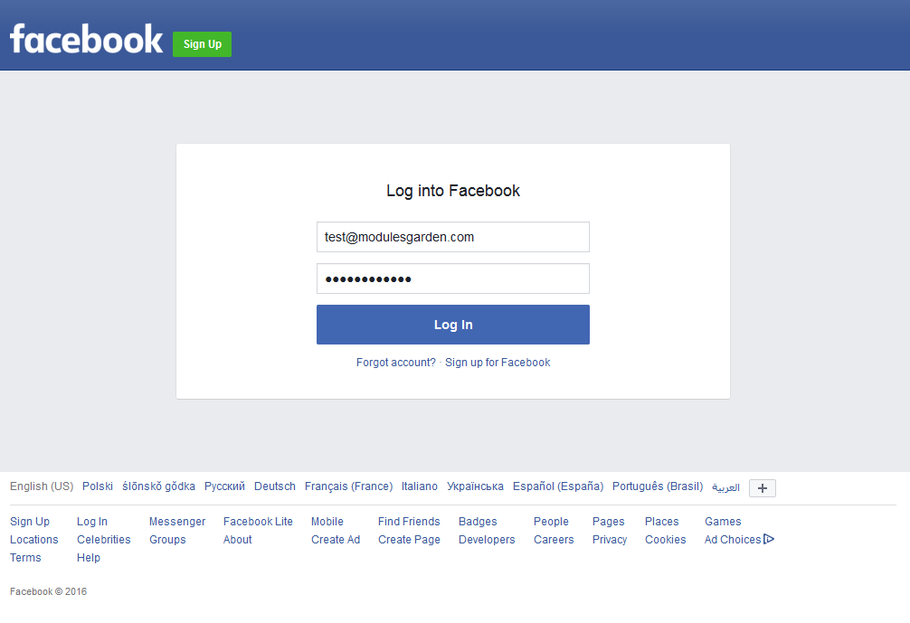 Configuring Sign-In using Facebook - WHMCS Documentation