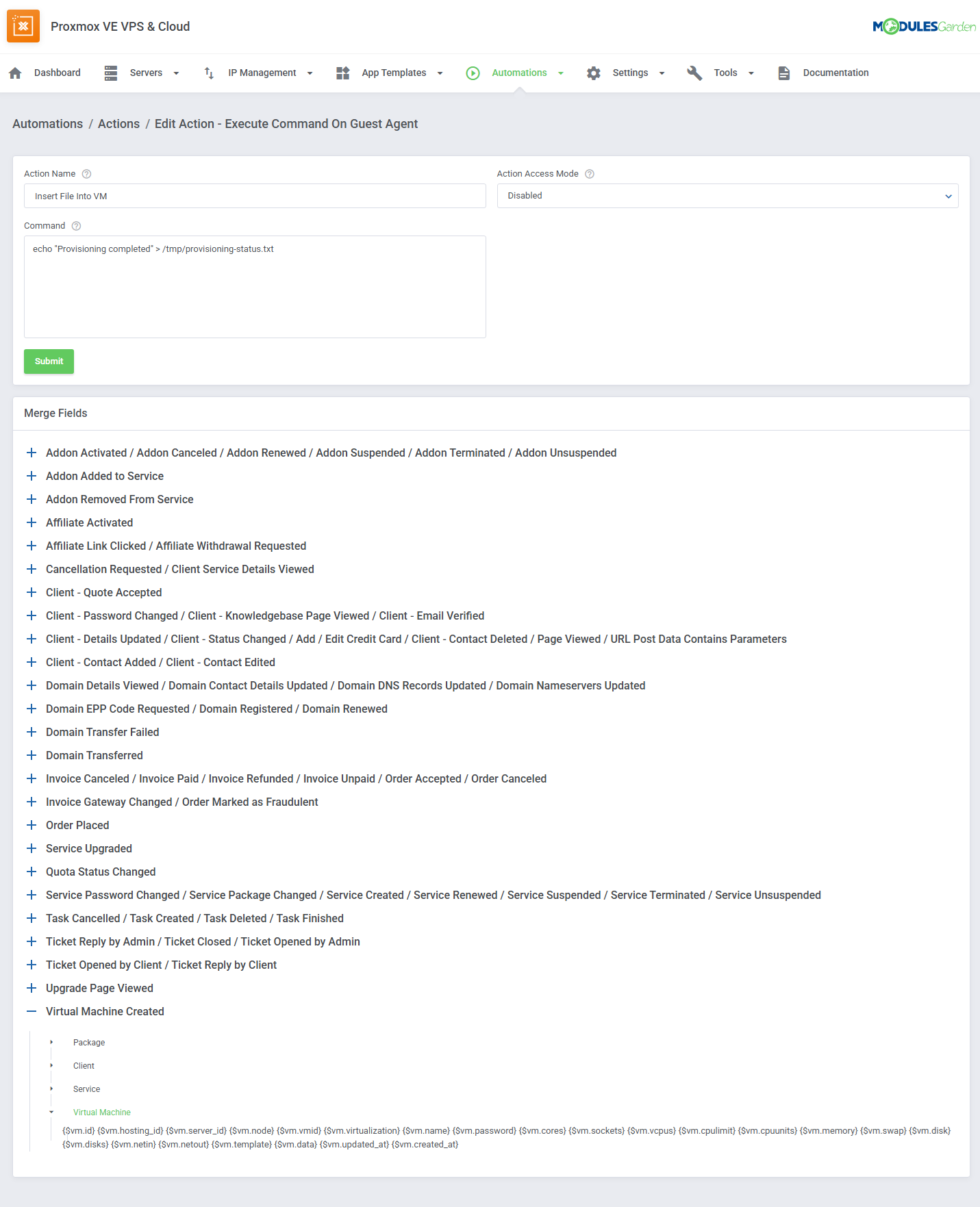 Automations Action Access.png